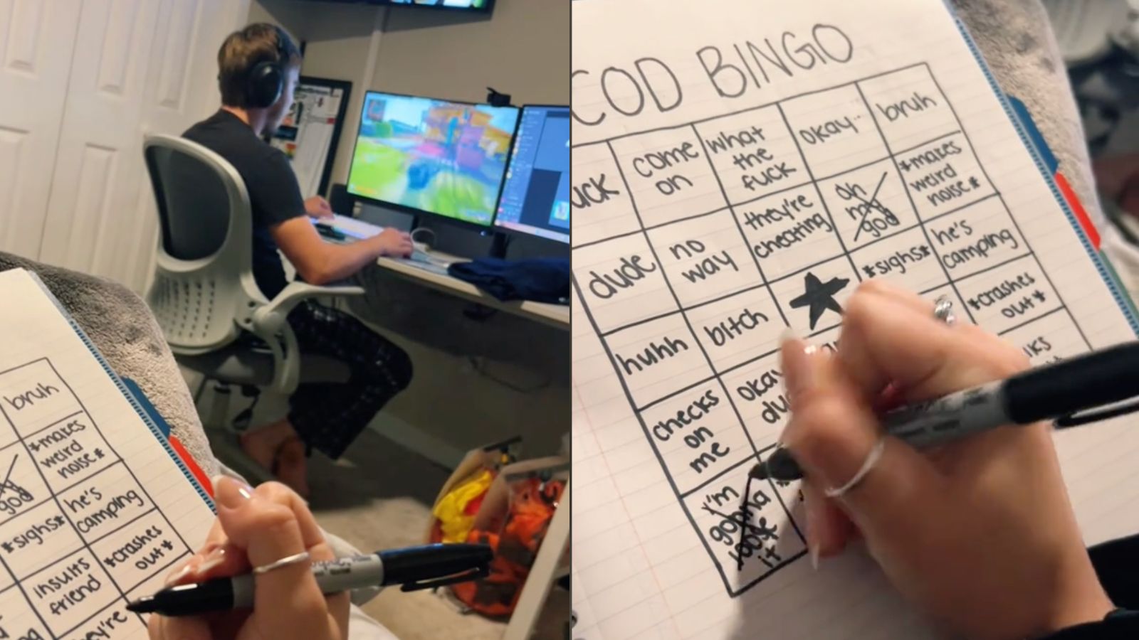 Como jogar ‘Call of Duty boyfriend bingo’ de acordo com as namoradas dos jogadores