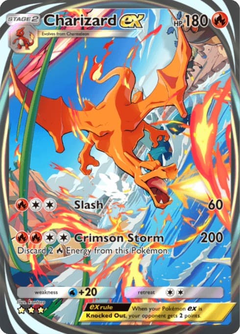 Charizard ex Immersive Rare genetic Apex