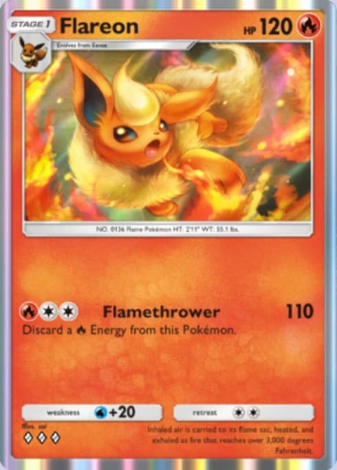 Flareon genetic Apex