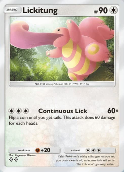 Lickitung Genetic Apex