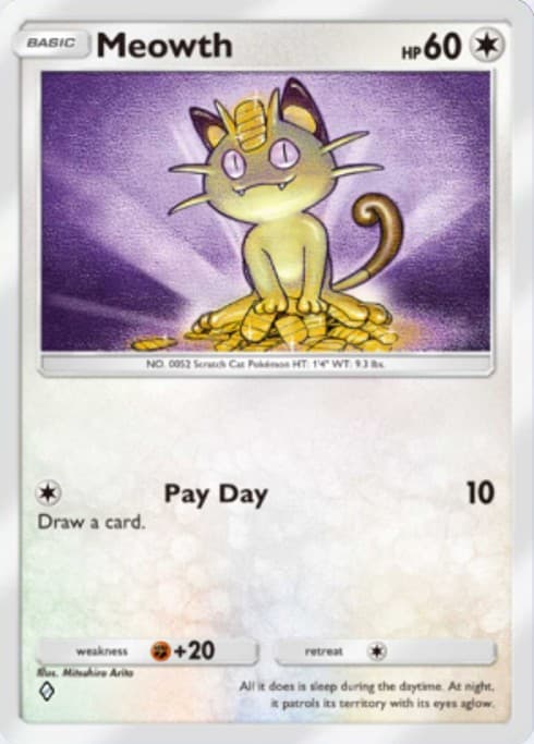 Meowth genetic Apex