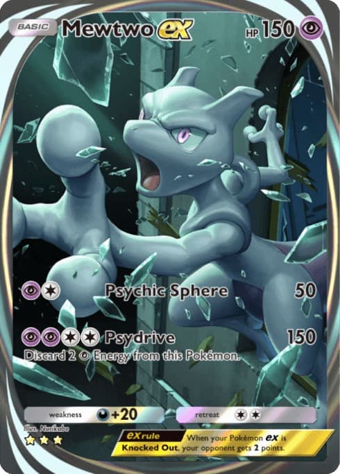 Mewtwo ex immersive rare Genetic Apex