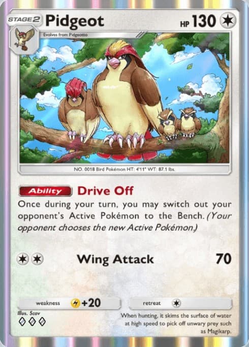 Pidgeot Genetic Apex