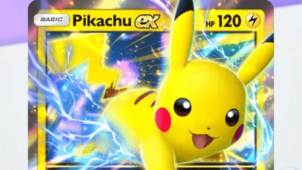 Pikachu packs Pokemon TCG Pocket