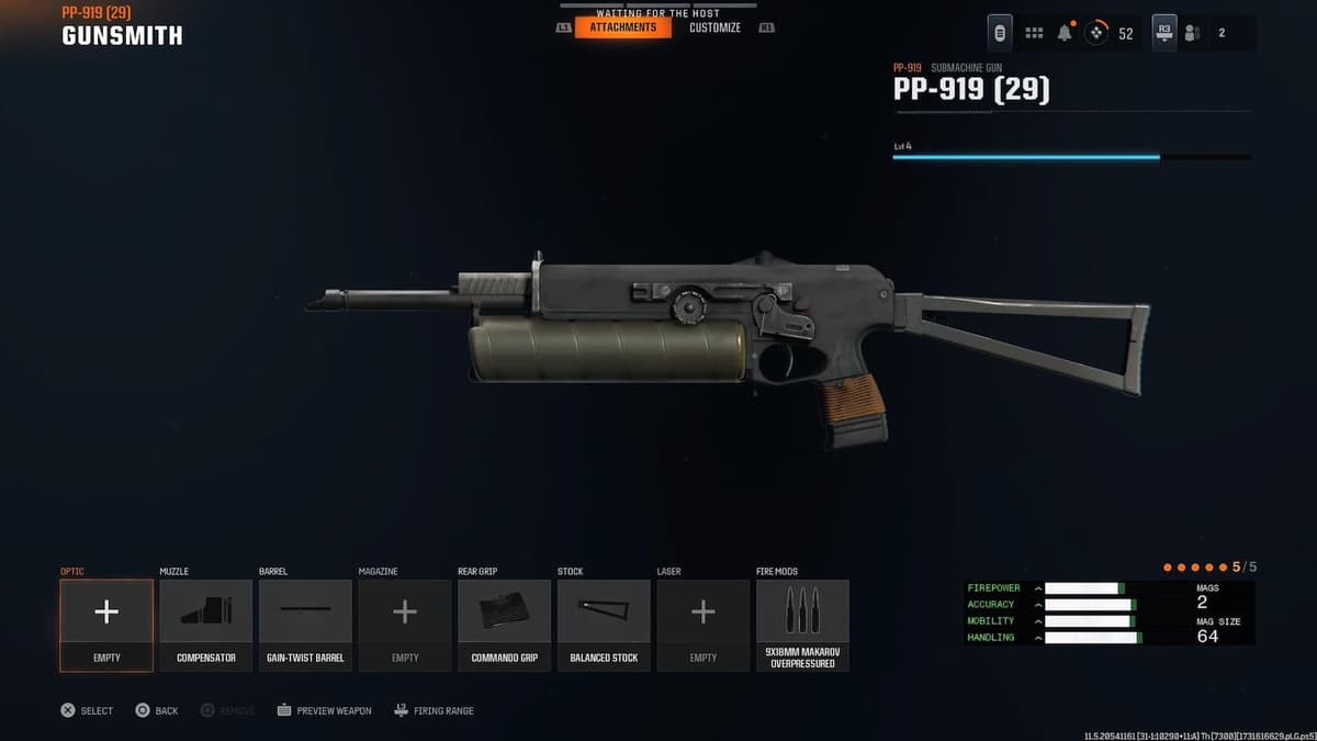 Mejor equipamiento de PP-919 en Warzone: configuración de clase, archivos adjuntos, ventajas