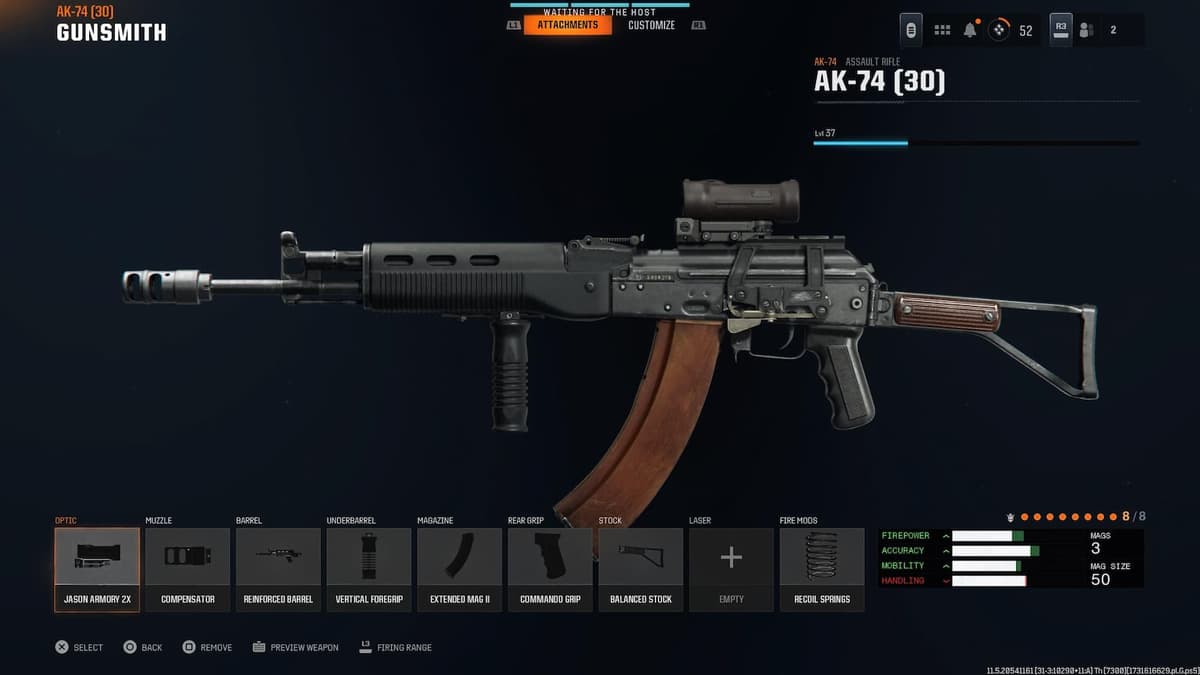 Melhor carregamento de AK-74 em Warzone: configuração de classe, acessórios, vantagens