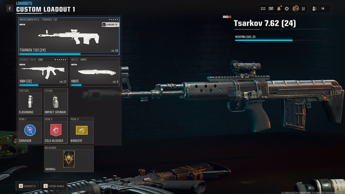 Mejor equipamiento de Tsarkov 7.62 Warzone: configuración de clases, archivos adjuntos, ventajas