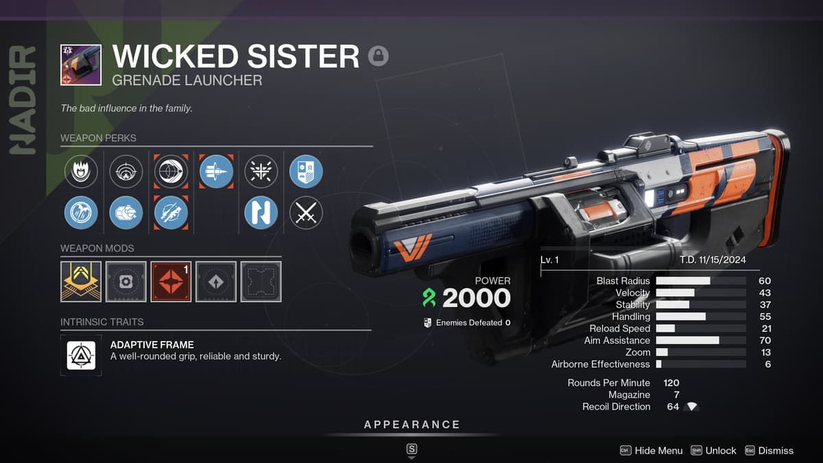 Destiny 2 Grenade Launcher es el arma meta DPS que cualquiera puede conseguir