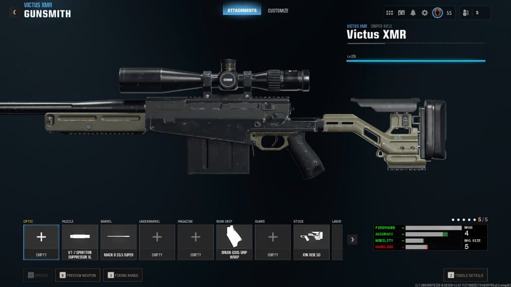 The best Victus XMR loadout in Call of Duty: Warzone.