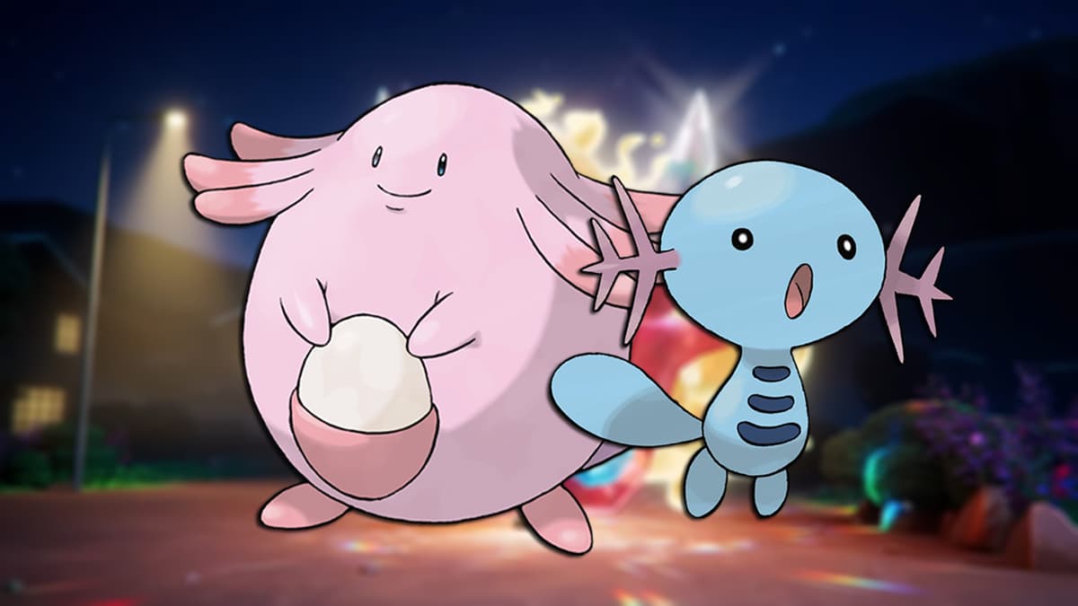 Pokemon Scarlet & Violet Chansey Wooper Mass Outbreak