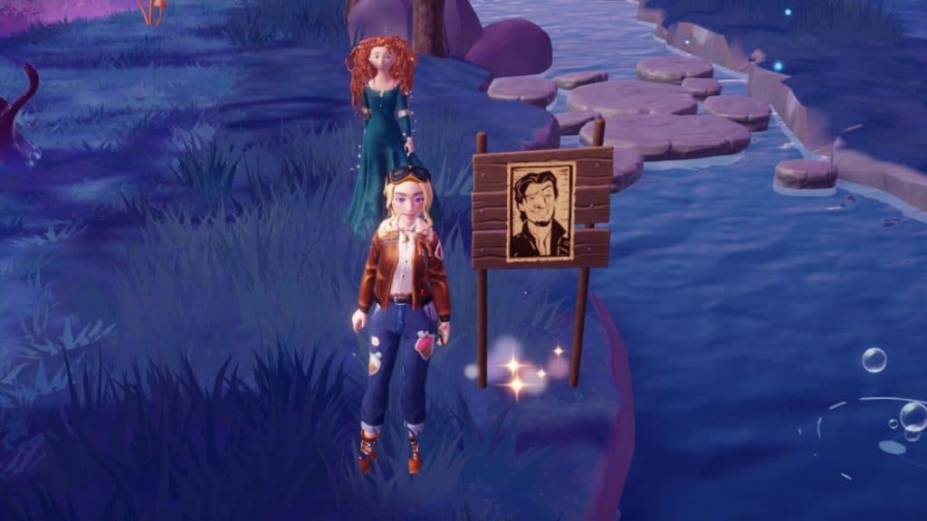 Disney Dreamlight Valley Flynn Wanted poster