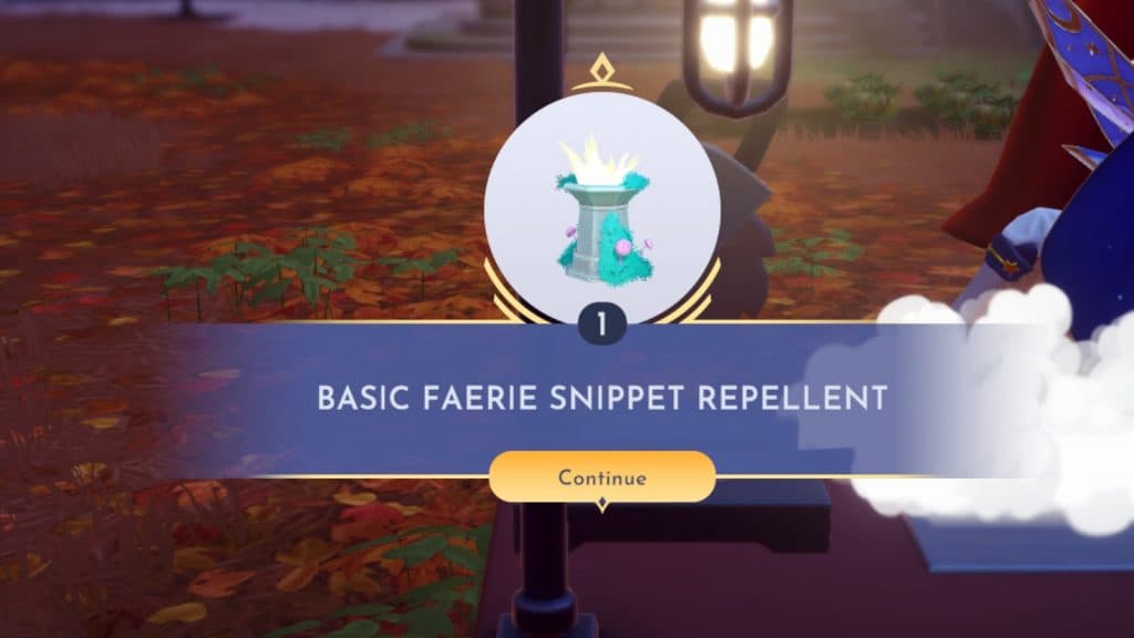 Basic Faerie Snippet Repellent Disney Dreamlight Valley