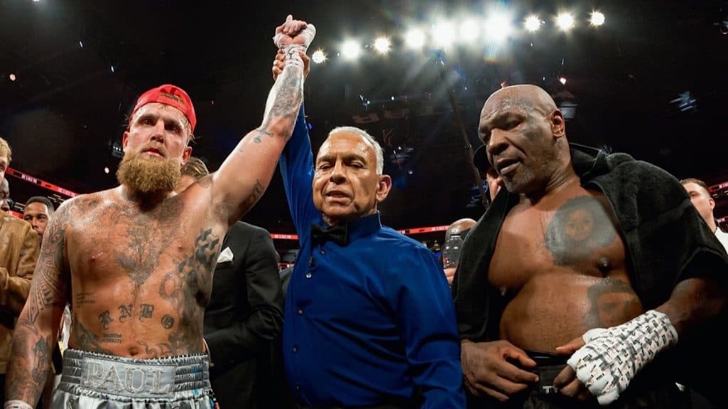 Jake Paul defeated Mike Tyson on Friday, November 15, at AT&T Stadium in Arlington, Texas.