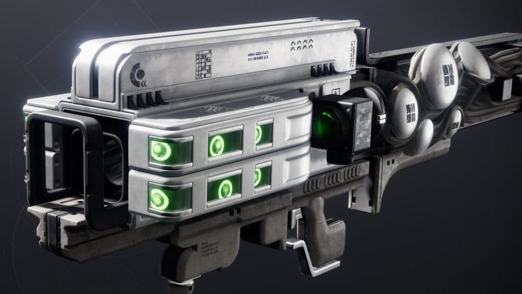 The Eyes of Tomorrow exotic rocket launcher in Destiny 2.