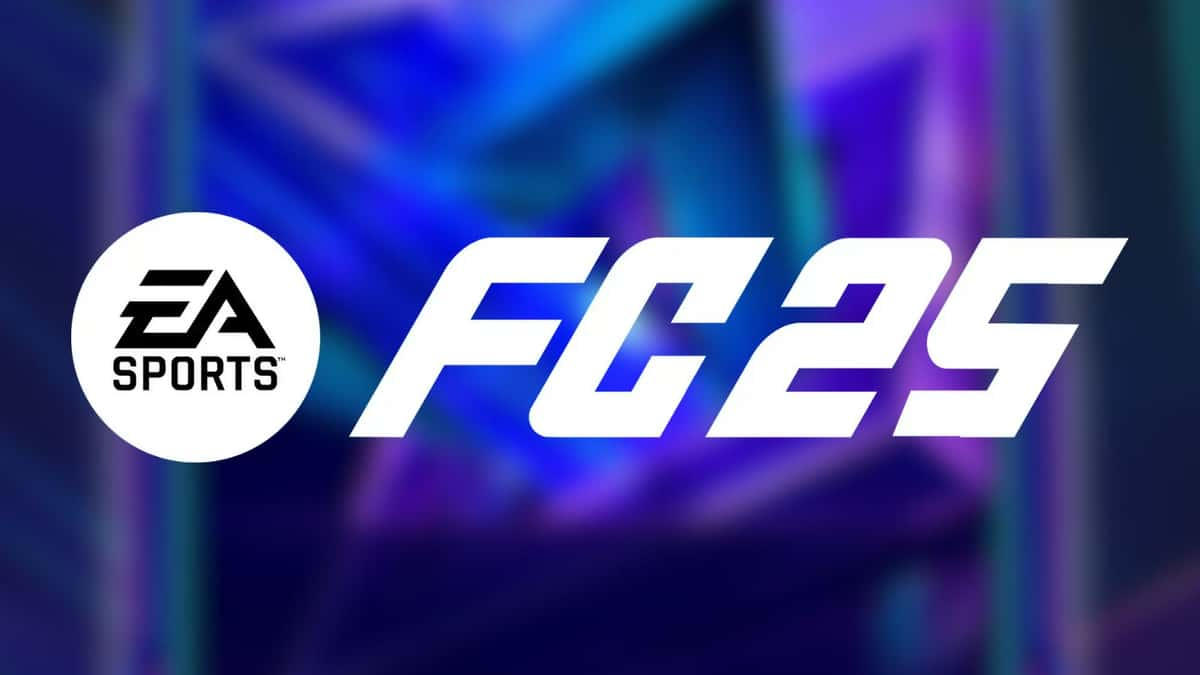 EA FC 25 logo in front of FC Pro Live card