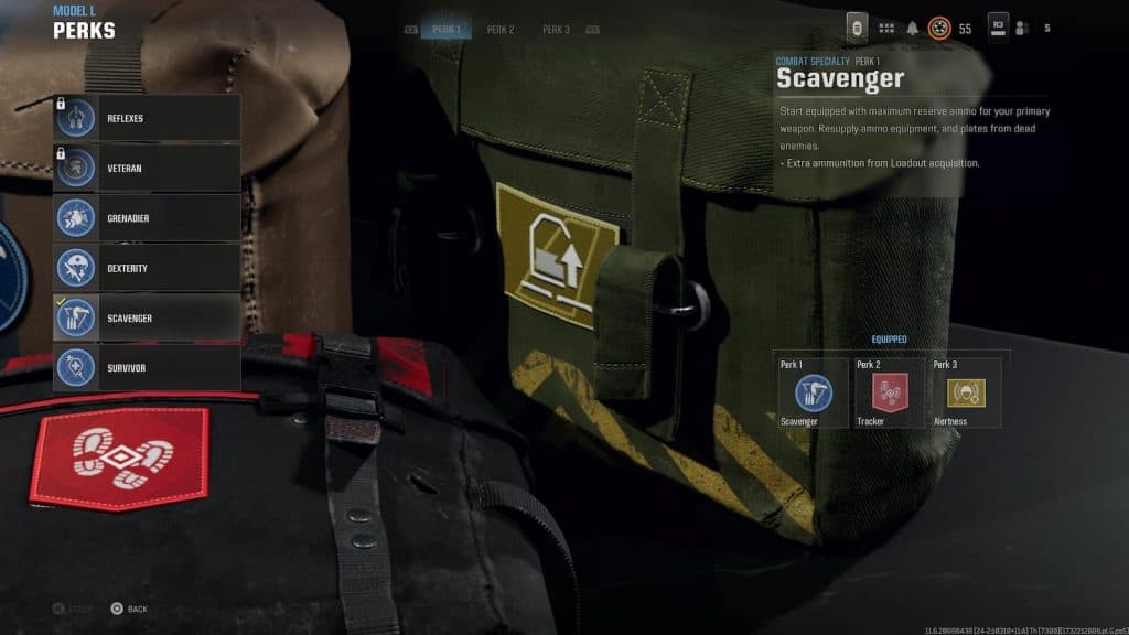 Scavenger Perk description in Black Ops 6