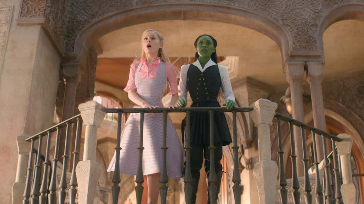 Glinda and Elphaba in Wicked Part 2