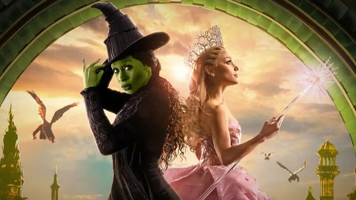 Ariana Grande and Cynthia Erivo in Wicked