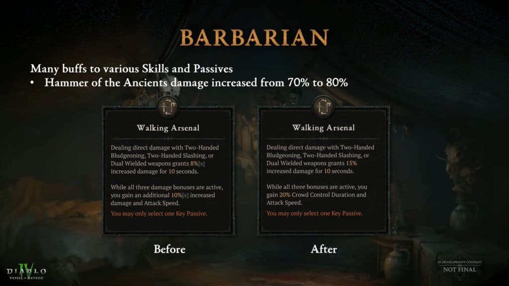 barbarian changes