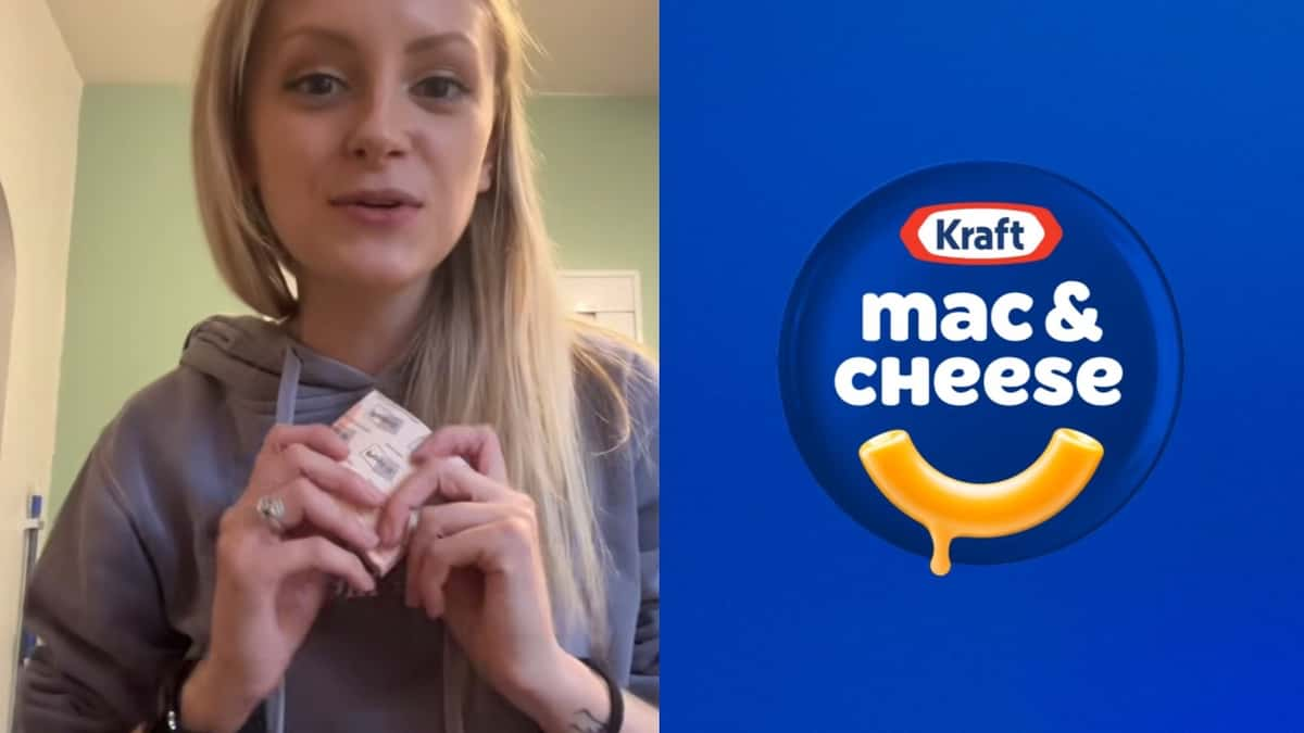 glutne-free Kraft Mac and cheese has no cheese packets