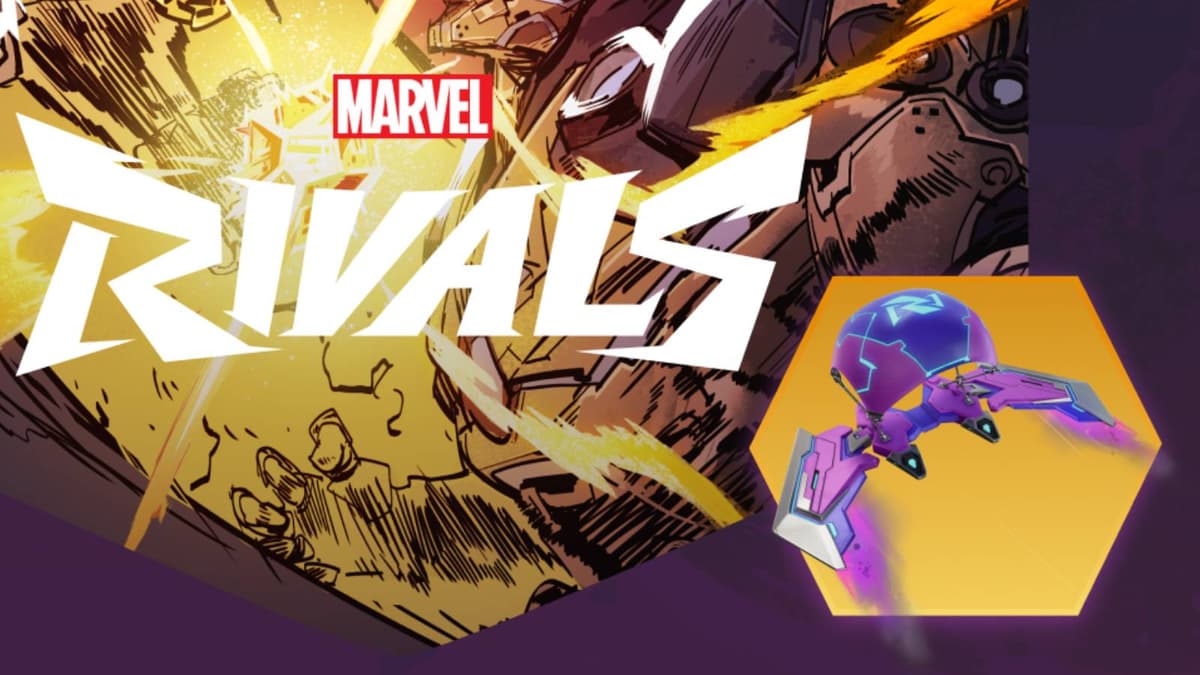 Fortnite Marvel Rivals Rivaled Sailer glider promo image.