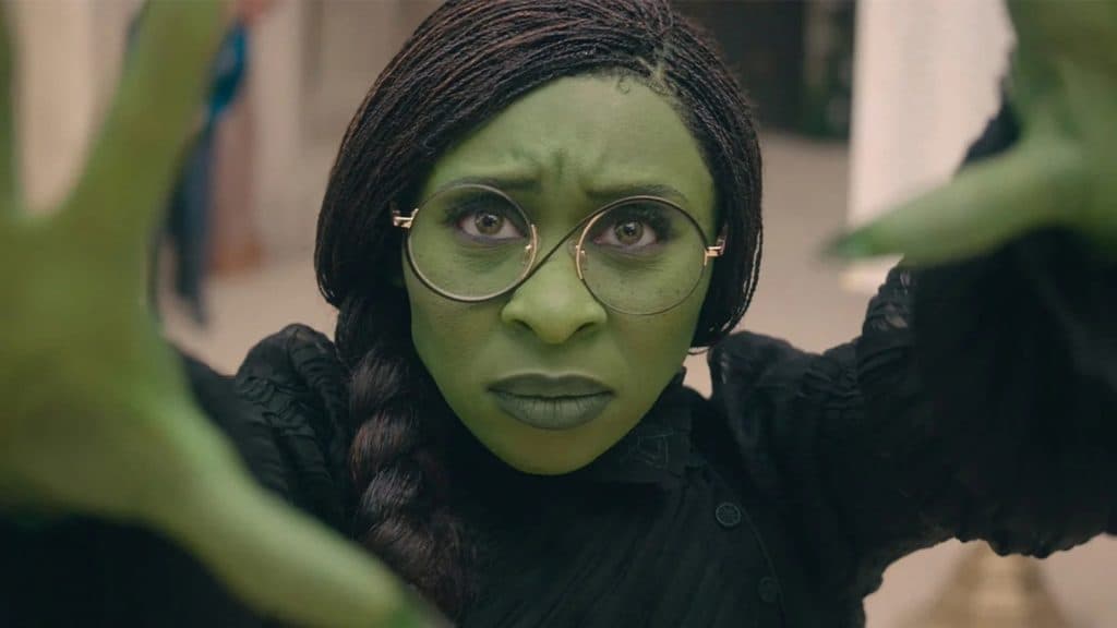 Cynthia Erivo as Elphaba in Wicked