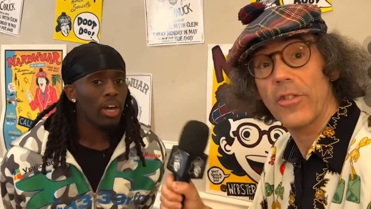 Nardwuar with Kai Cenat