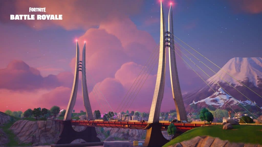 Fortnite Shining Span POI on the Chapter 6 map.