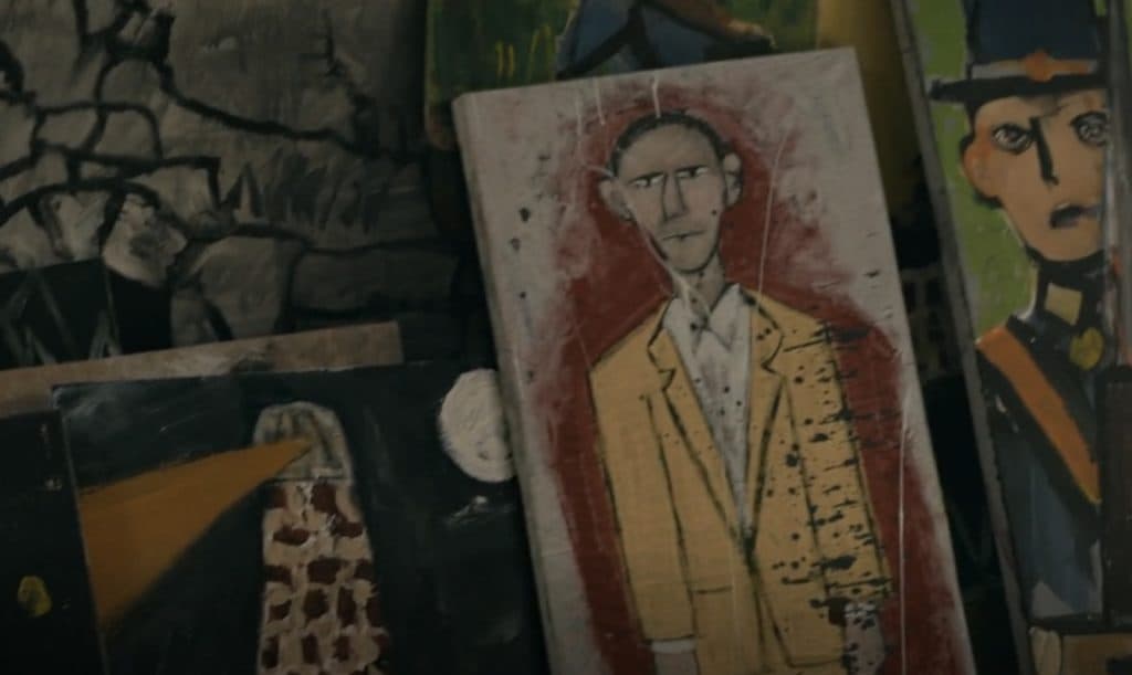 Painting of The Man in Yellow in From Season 3