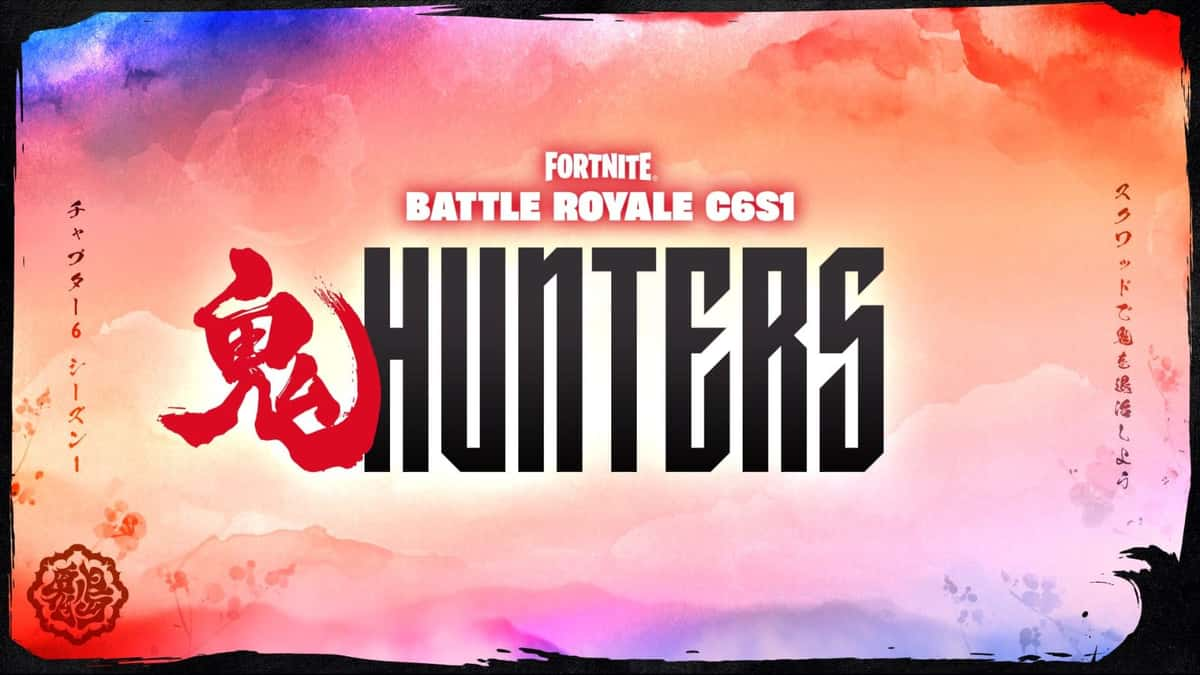 Fortnite Chapter 6 Season 1 Hunters logo