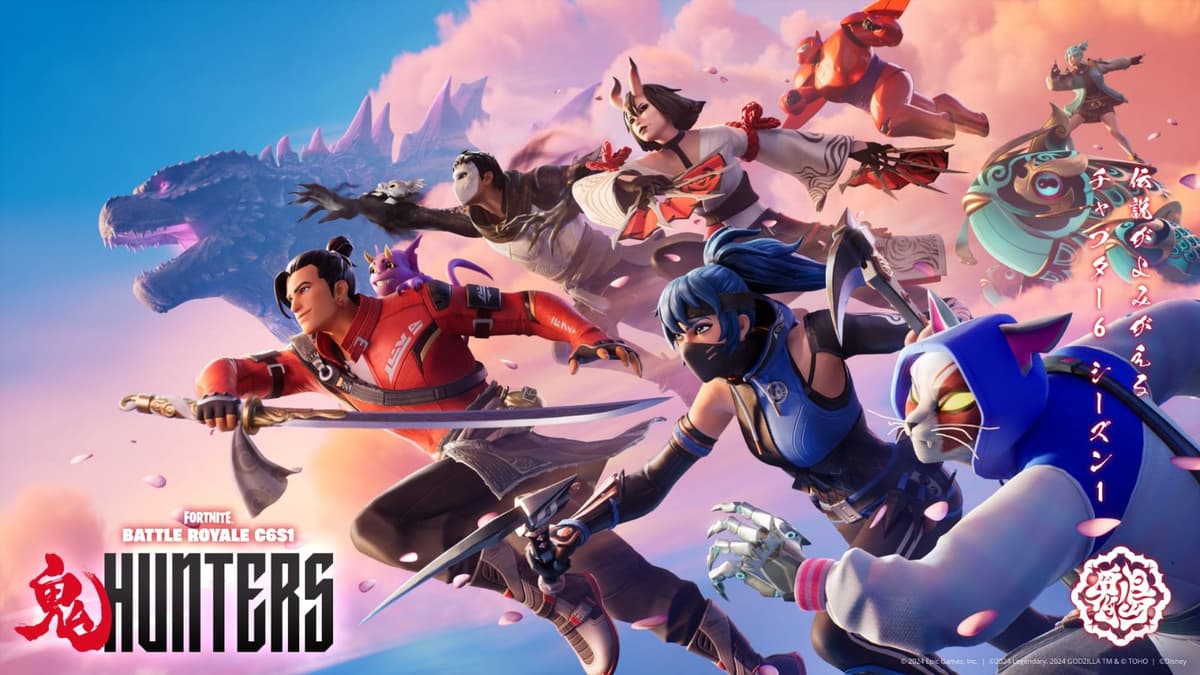 Скины боевого пропуска Fortnite, глава 6, сезон 1: Бэймакс, Годзилла и многое другое