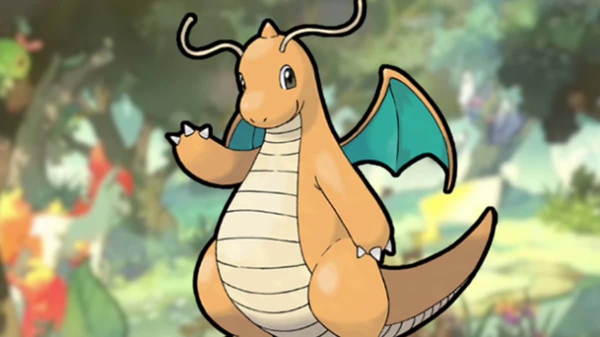 Dragonite waving