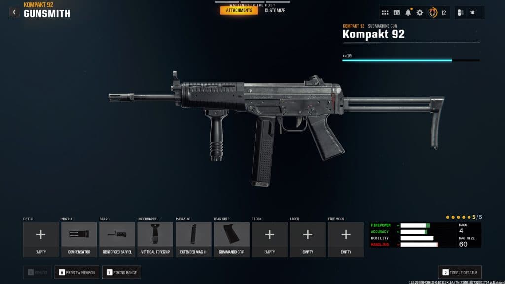 The best Kompakt 92 loadout in Call of Duty: Warzone.