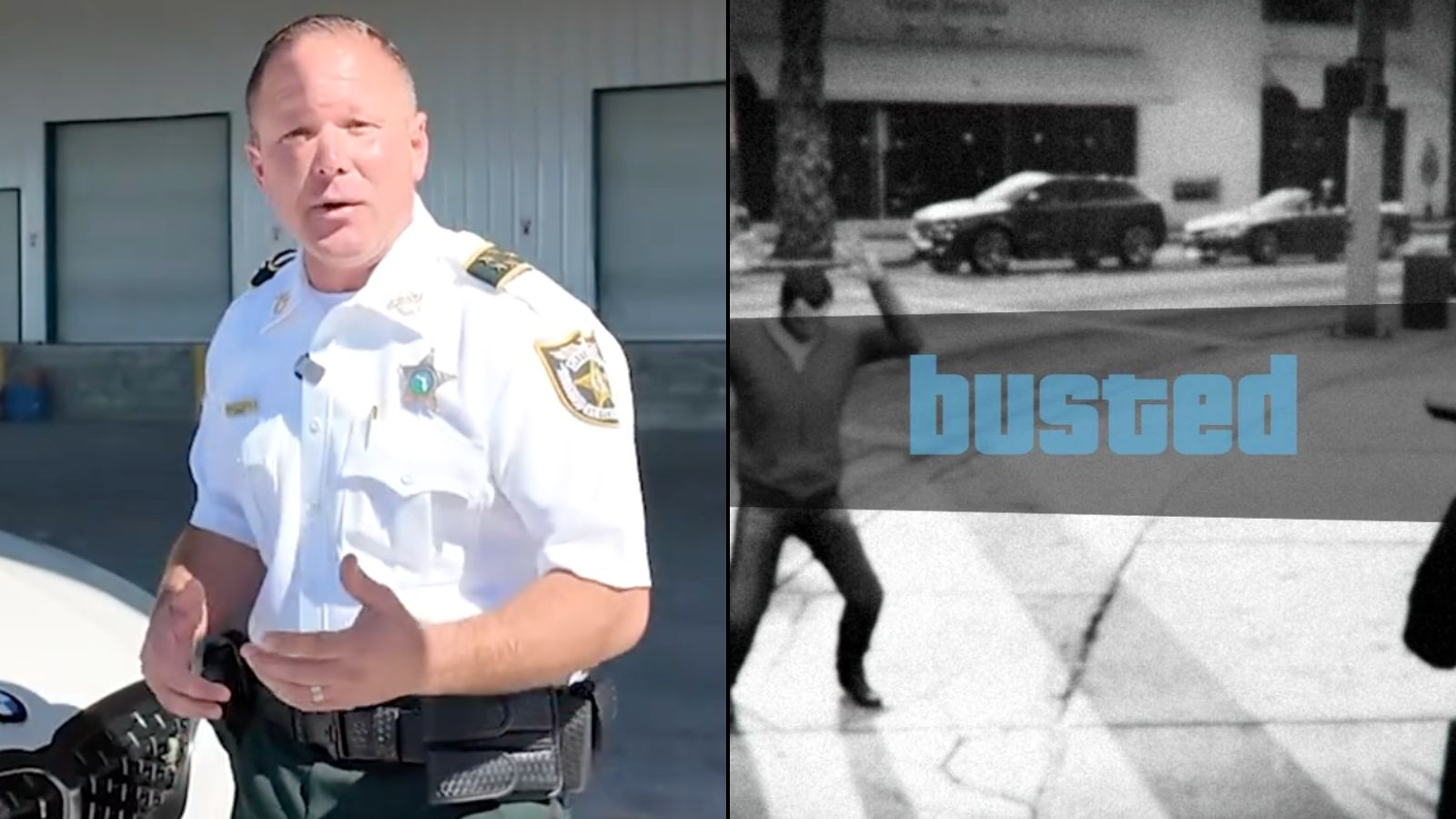 Florida man trolled with classic GTA graphic after getting busted by cops