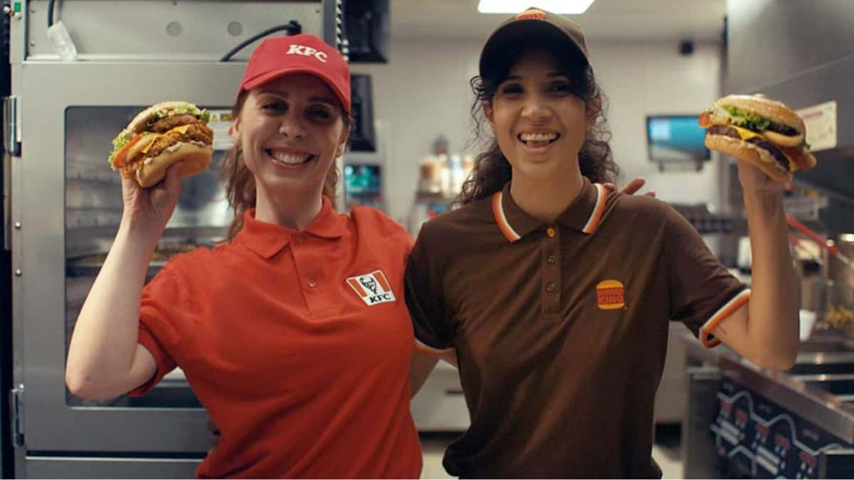 KFC and Burger King 'BFF Burger' collab