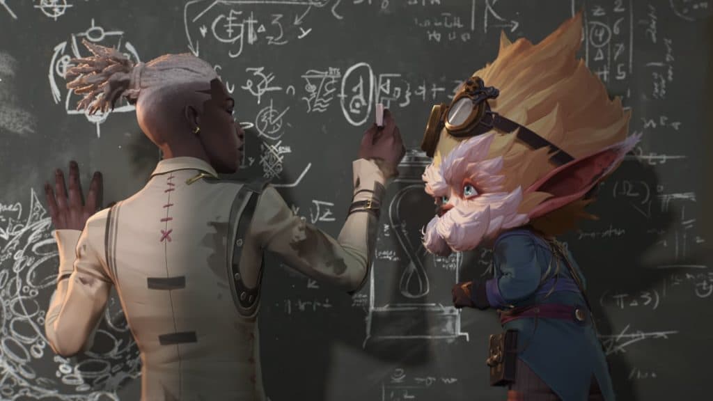 Ekko and Heimerdinger in Arcane Season 2