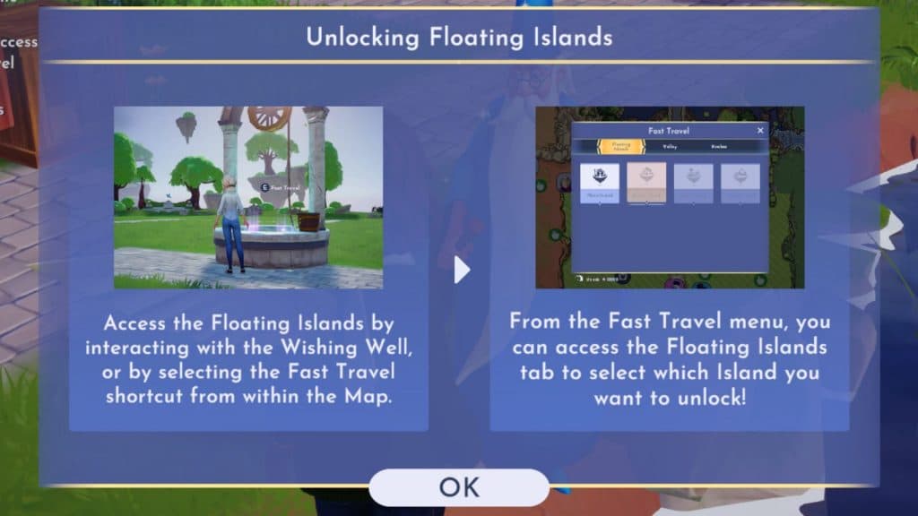 How to unlock Floating Islands