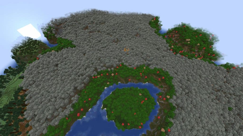 new Pale Garden biome seed