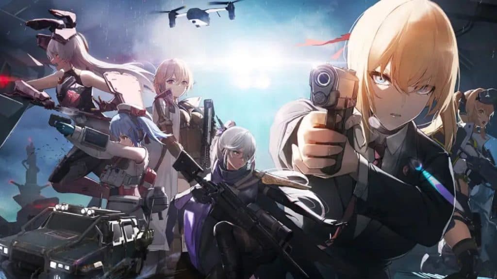 Anime girls with guns