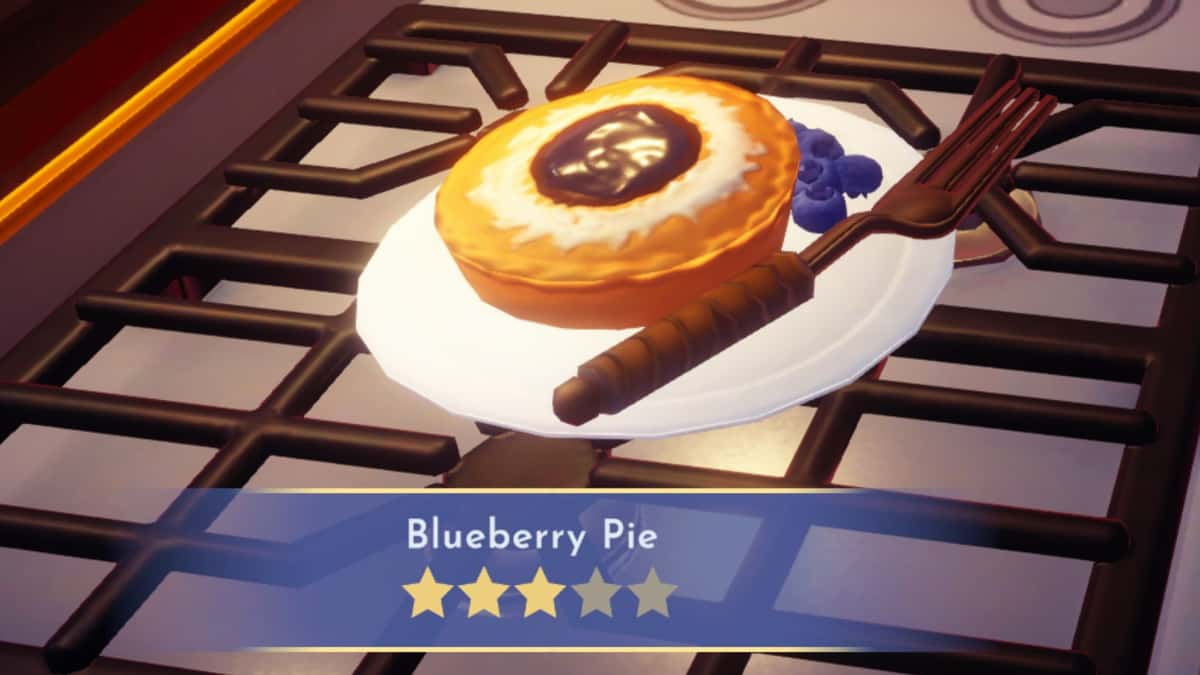 Disney Dreamlight Valley Blueberry Pie recipe