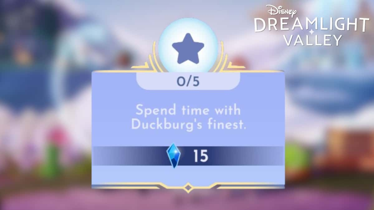 Disney Dreamlight Valley Spend time with Duckburg's Finest