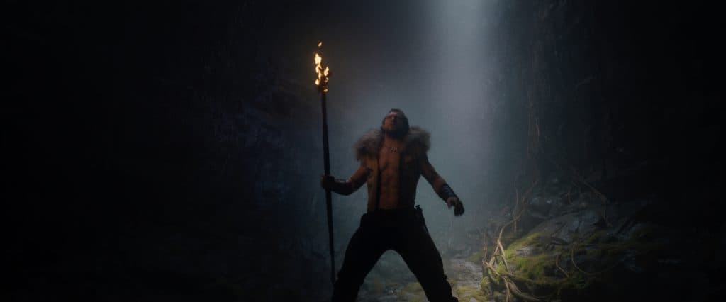 A still from Kraven the Hunter