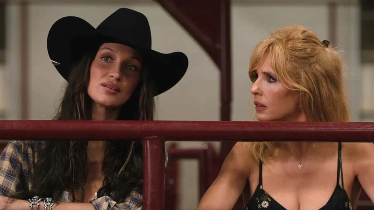 Bella Hadid Yellowstone cameo explained: Bella Hadid and Kelly Reilly as Sadie and Beth in Yellowstone