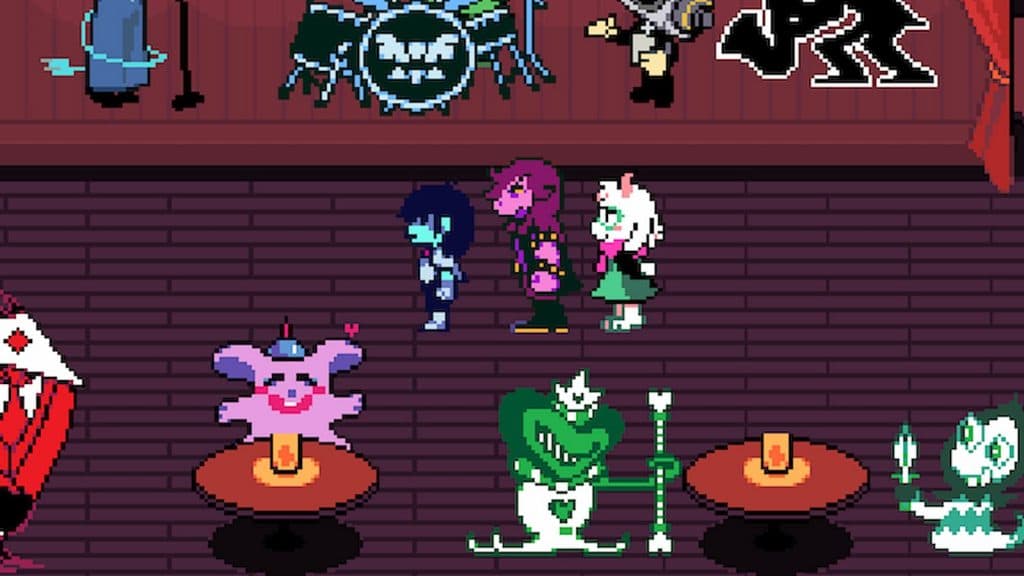 Deltarune Chapter 3 & 4 town