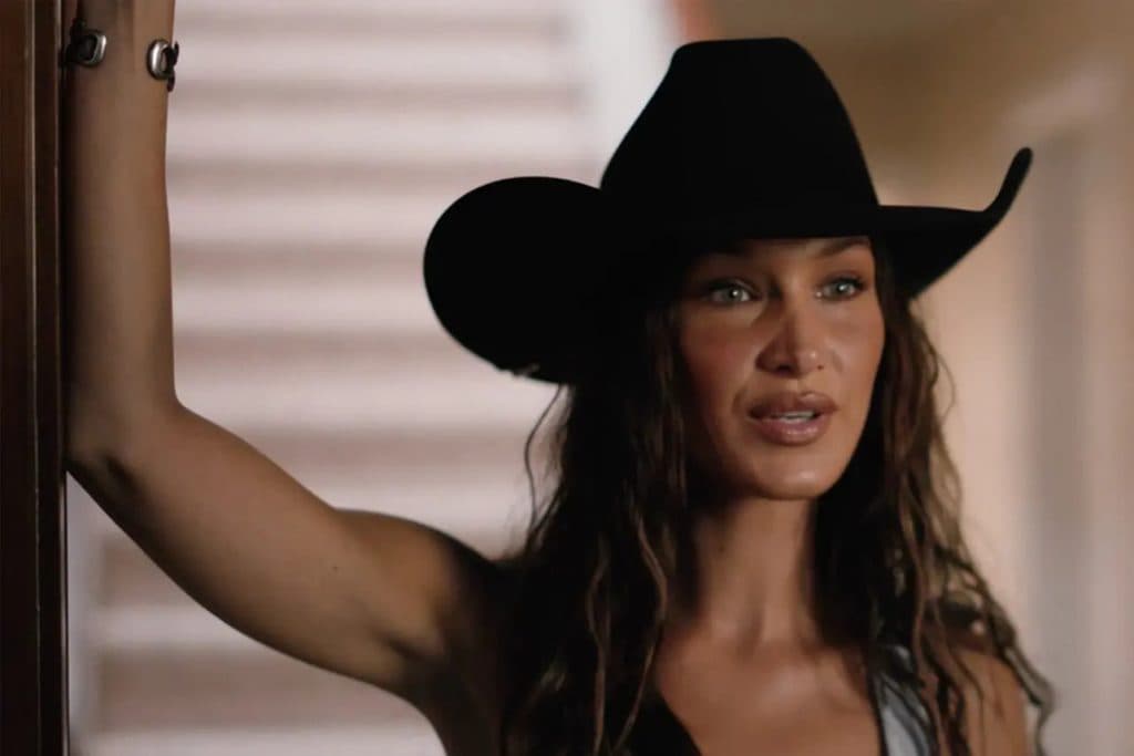 Bella Hadid as Sadie in Yellowstone