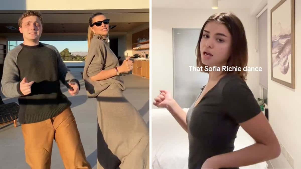 Sofia Richie dance TikTok