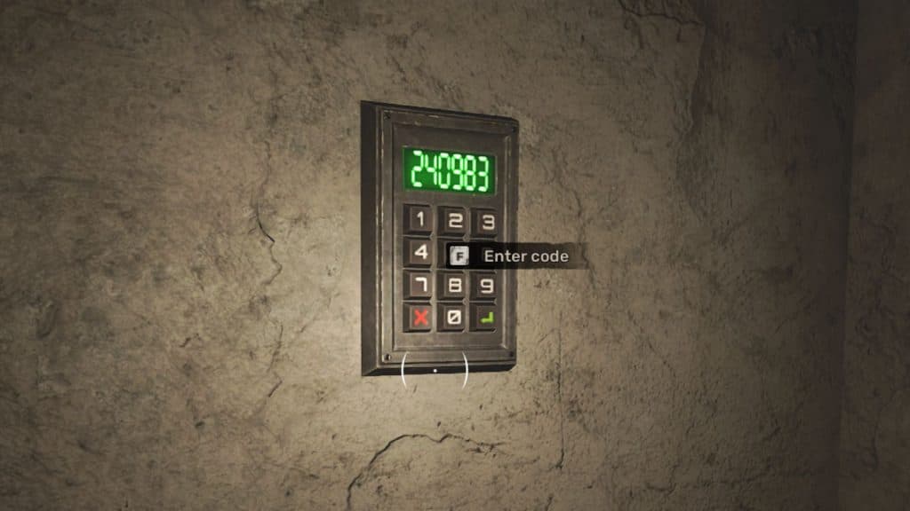 Stalker 2 Lisovyi door code