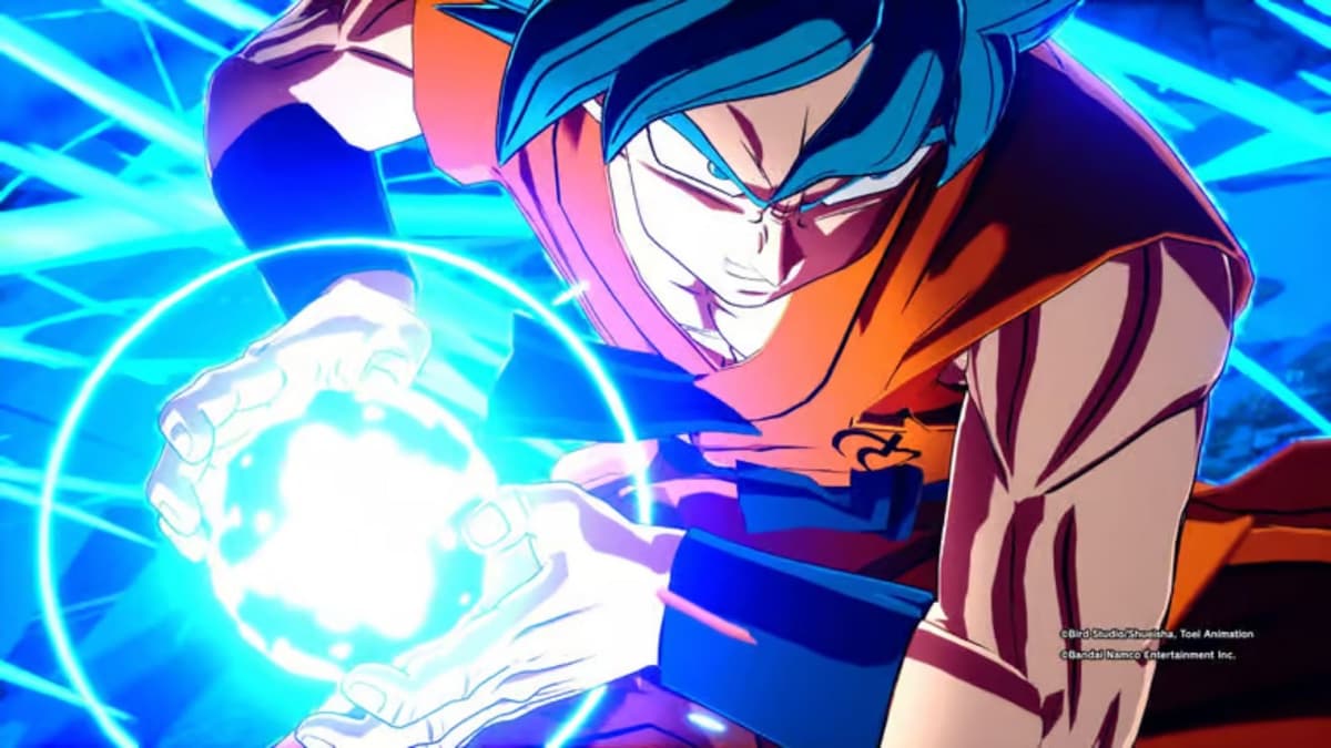 Dragon Ball Sparking Zero Goku charging