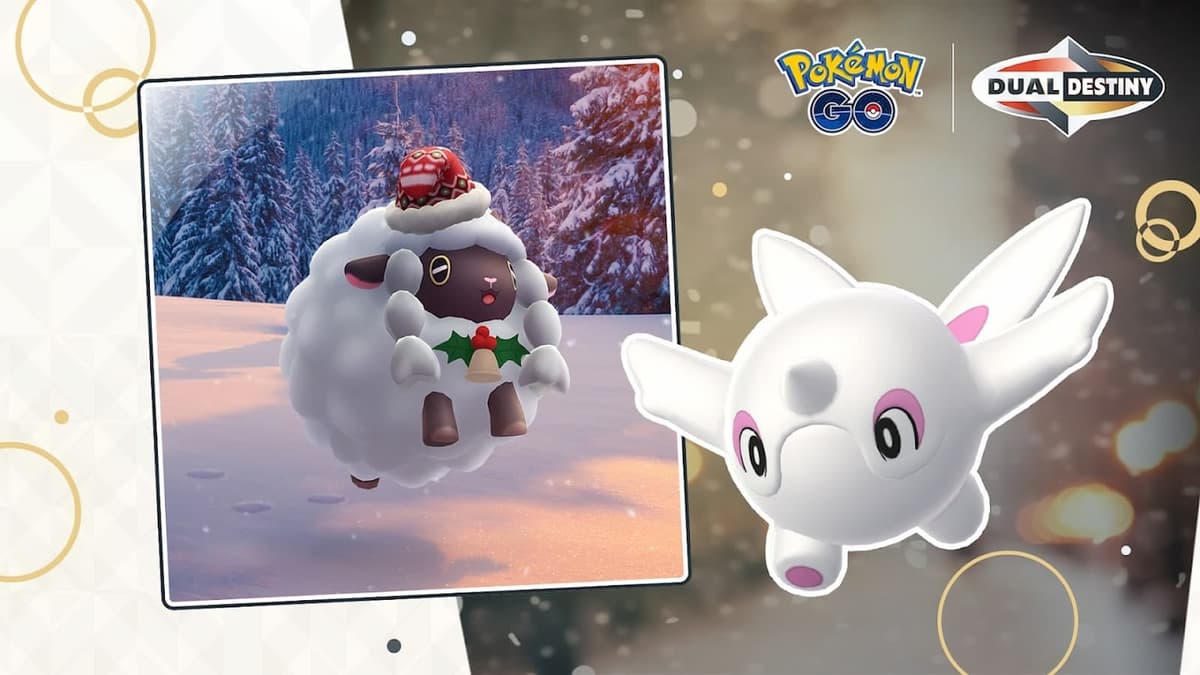 Pokemon Go Holiday Part 2 event: Shiny Cetoddle and costumed Wooloo