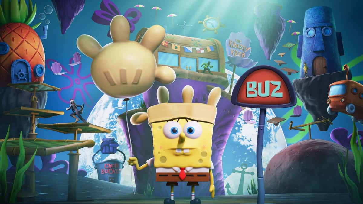 SpongeBob SquarePants in Fortnite Only Up mode